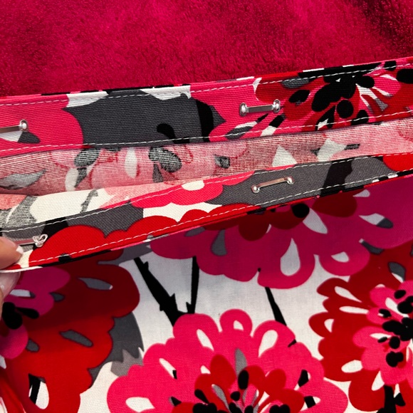 Thirty-One purse skirt in bold floral - Picture 2 of 4